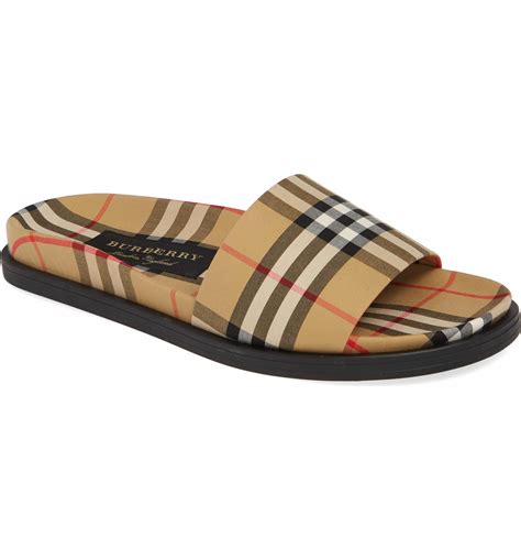 burberry men slides